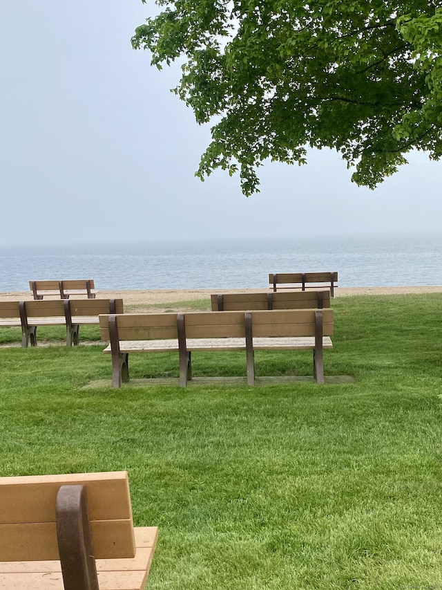 130 Coe Ave Unit 81, East Haven, CT 06512 - surrounding community featuring a water view and a lawn