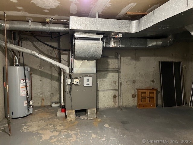 346 Prospect Ave Unit 3, New Haven, CT 06512 - utility room featuring gas water heater