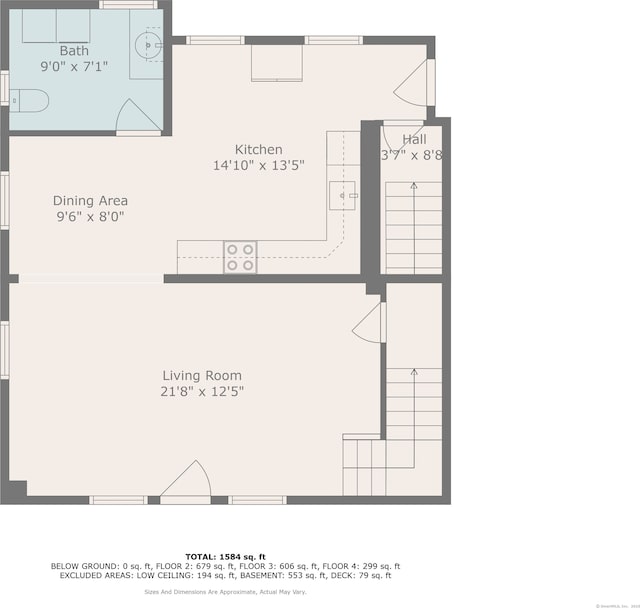 29 E Cliff St, Norwich, CT 06360 - property floor plan