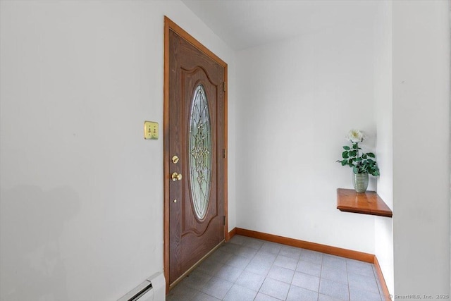 26 Jodi Dr, Wallingford, CT 06492 - foyer entrance featuring baseboards and light tile patterned floors