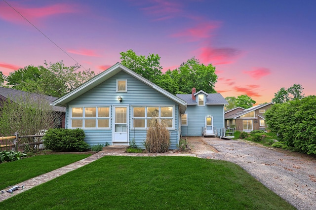 50 Hill Top Rd, Morris, CT 06763 - bungalow with a chimney and driveway