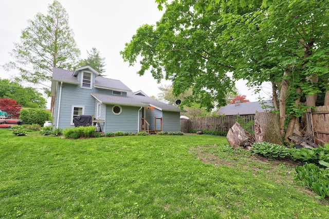 50 Hill Top Rd, Morris, CT 06763 - back of property with a shingled roof