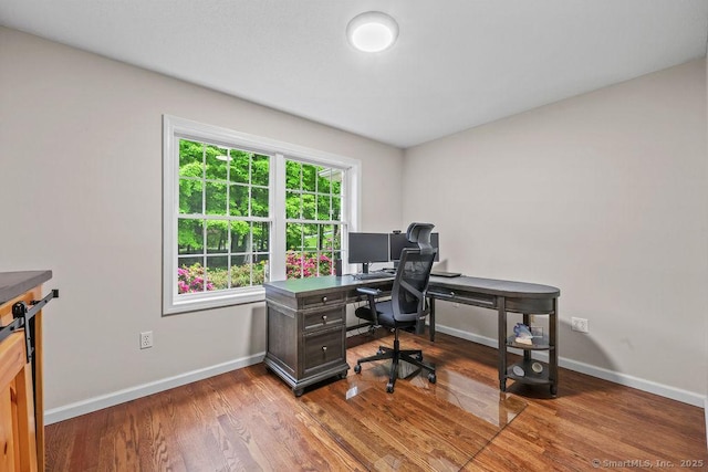24 Secret Mountain Trl, Canton, CT 06019 - office featuring baseboards and wood finished floors