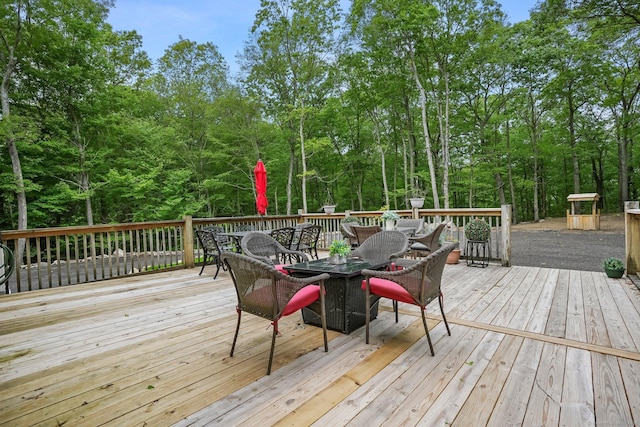387 New London Tpke, Stonington, CT 06378 - deck featuring outdoor dining space