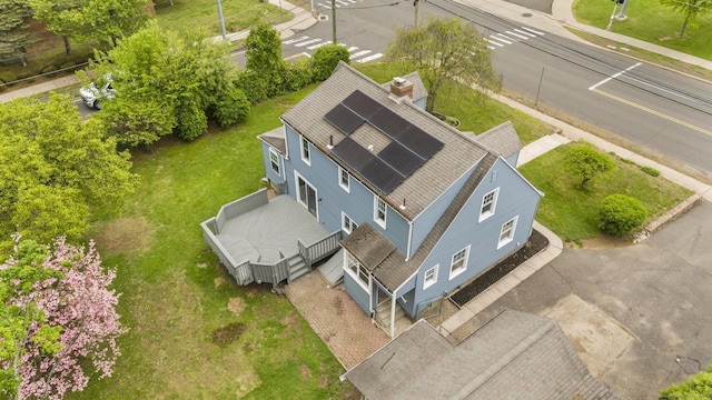view of subject property