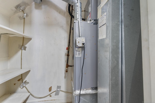 view of utility room