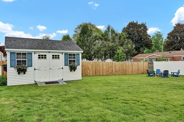 13 Carol St, Enfield, CT 06082 - fenced backyard featuring a shed
