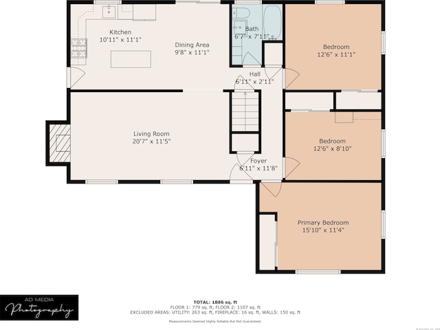 13 Carol St, Enfield, CT 06082 - view of home floor plan