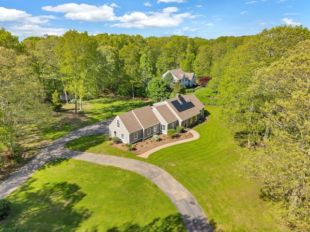 34 Willow Ln, East Lyme, CT 06333 - view of subject property featuring a forest