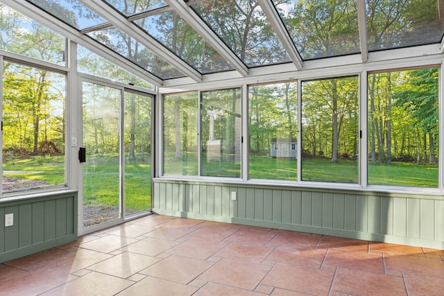 34 Willow Ln, East Lyme, CT 06333 - view of unfurnished sunroom