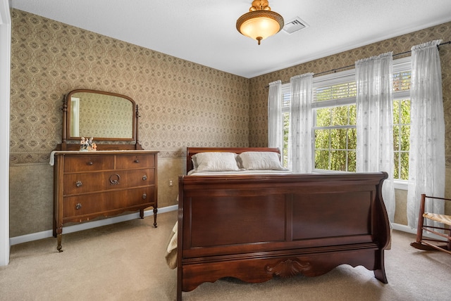 33 Pease Farm Rd, Ellington, CT 06029 - bedroom featuring wallpapered walls and carpet flooring