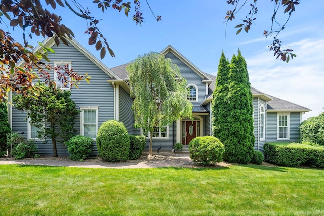 33 Pease Farm Rd, Ellington, CT 06029 - view of front facade featuring a front lawn
