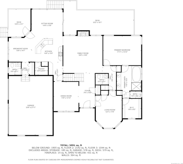 33 Pease Farm Rd, Ellington, CT 06029 - view of floor plan / room layout