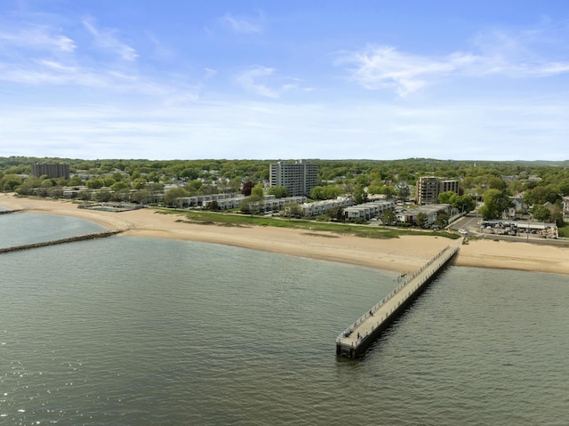 211 W Walk Unit 211, West Haven, CT 06516 - drone / aerial view of a nearby body of water