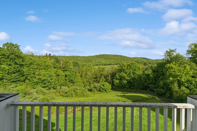 65 Church Rd, Sherman, CT 06784 - mountain view featuring a forest