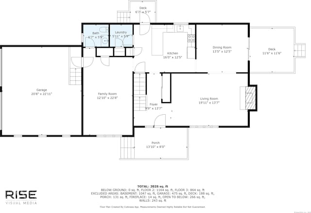 2 Meadowview Ln, Norwich, CT 06360 - floor plan / room layout