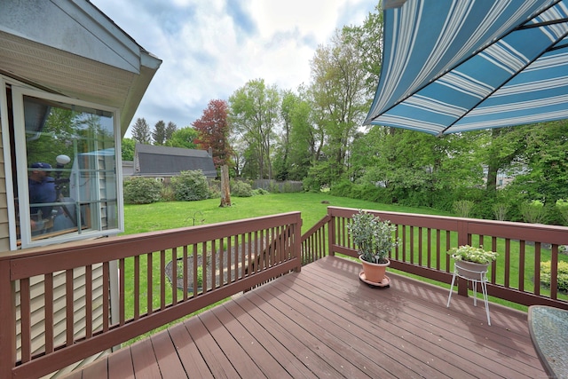 17A Morris Rd, Prospect, CT 06712 - wooden deck featuring view of scattered trees