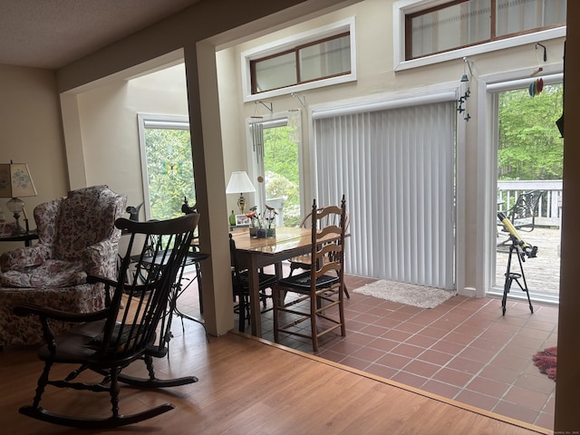 70 Lynn Rd, Essex, CT 06442 - dining space featuring plenty of natural light and tile patterned floors