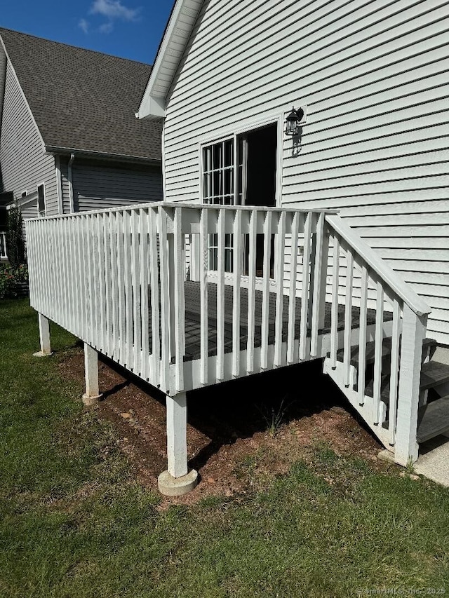 60 Pinehurst Dr Unit 60, East Haven, CT 06513 - wooden terrace featuring a lawn