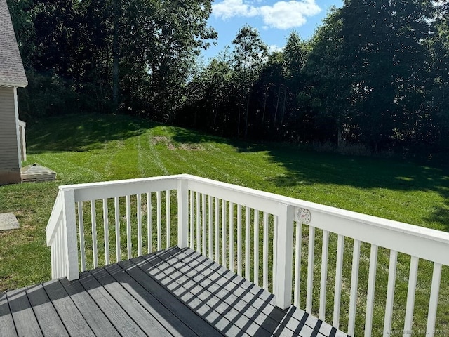 60 Pinehurst Dr Unit 60, East Haven, CT 06513 - wooden terrace featuring a lawn