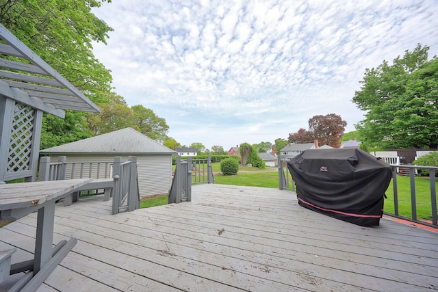 30 Birchwood St, Waterbury, CT 06708 - deck with a lawn