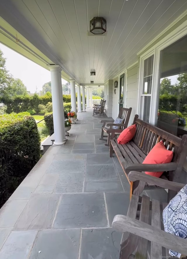 14 Great Marsh Rd, Westport, CT 06880 - view of porch