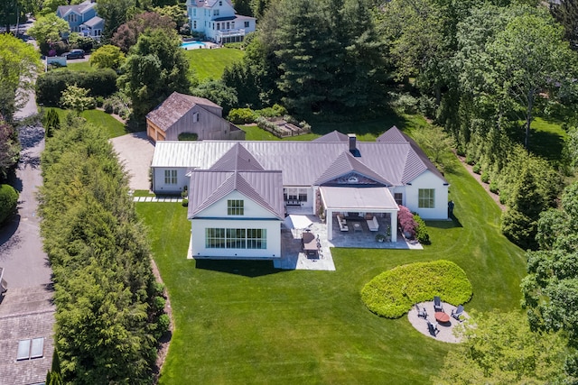 7 Hanna Ln, Essex, CT 06426 - view from above of property
