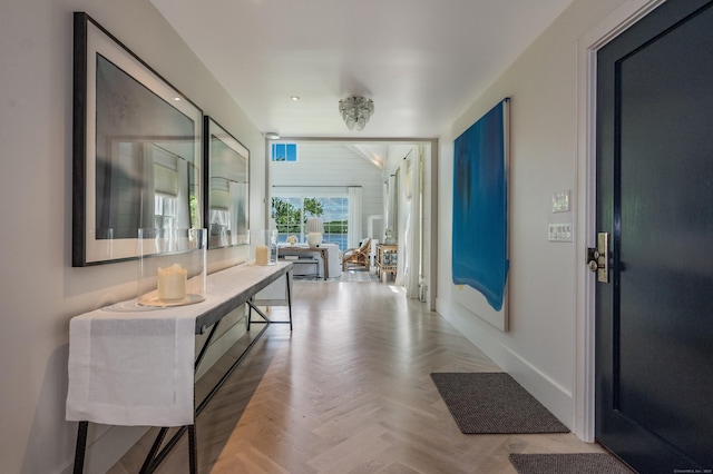 7 Hanna Ln, Essex, CT 06426 - hallway with baseboards