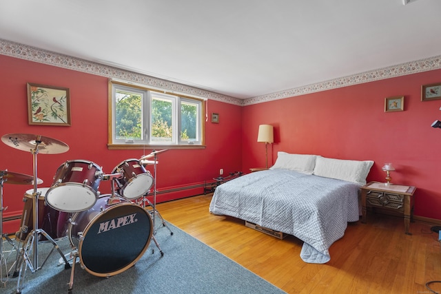 241 Clarks Falls Rd, North Stonington, CT 06359 - bedroom with wood finished floors