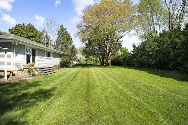 241 Clarks Falls Rd, North Stonington, CT 06359 - view of green lawn