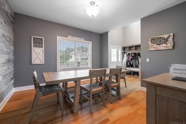 123 Cobblestone Dr, Southington, CT 06479 - dining room featuring light wood-type flooring and baseboards