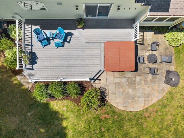 15 Westwood Rd, Essex, CT 06442 - view from above of property