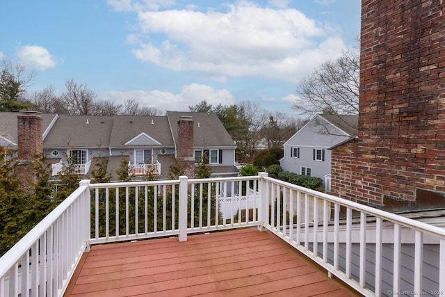 11 Norman Ln, Darien, CT 06820 - deck with a residential view