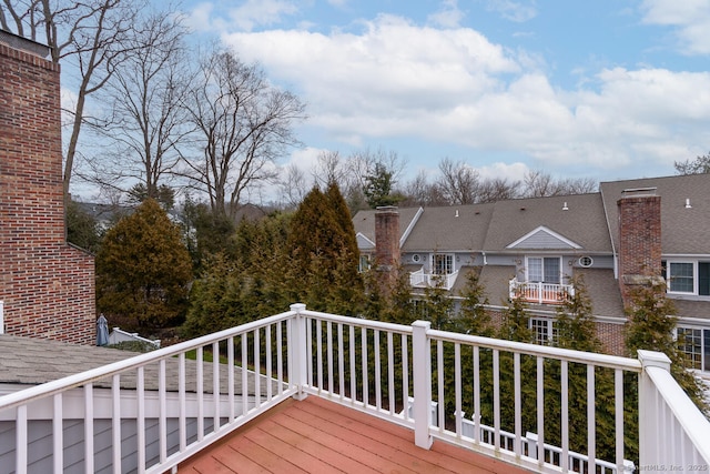 11 Norman Ln, Darien, CT 06820 - view of wooden deck