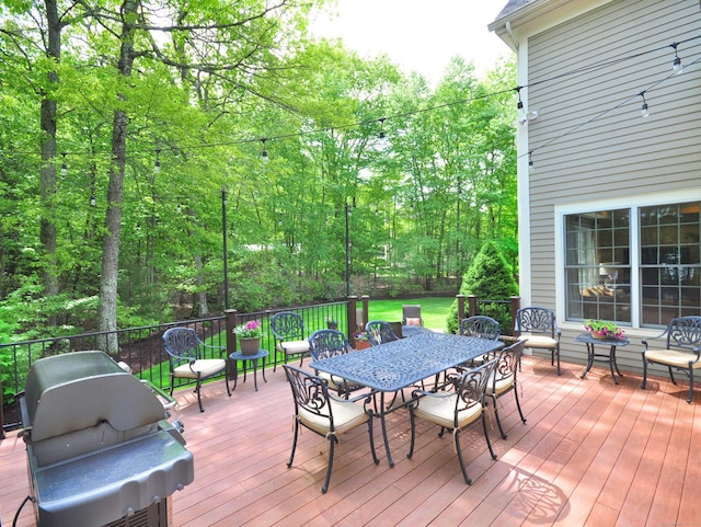 21 Pheasant Hill Rd, Canton, CT 06019 - wooden terrace featuring outdoor dining space