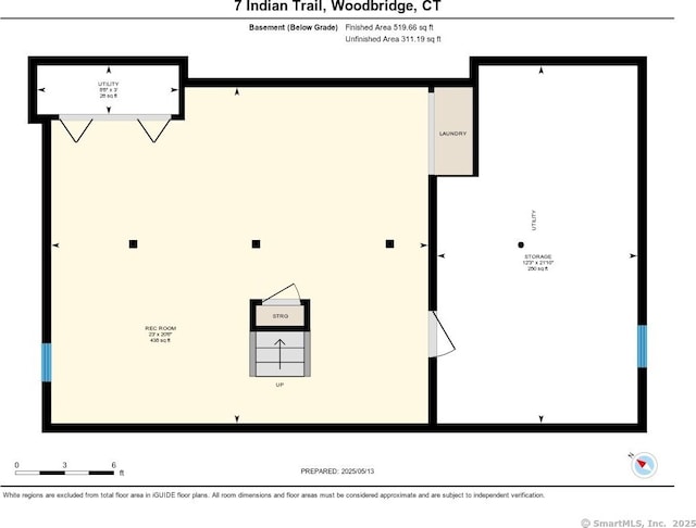 7 Indian Trl, Woodbridge, CT 06525 - home floor plan