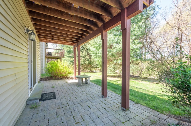view of patio / terrace