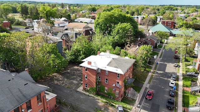 149 Wooster St, Hartford, CT 06120 - aerial perspective of suburban area