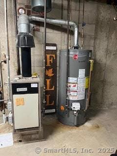 65 Dale Rd, Wethersfield, CT 06109 - utilities with water heater and a heating unit