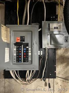 65 Dale Rd, Wethersfield, CT 06109 - utilities with electric panel