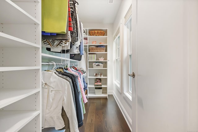 43 Hunting Ridge Rd, Greenwich, CT 06831 - walk in closet with wood finished floors