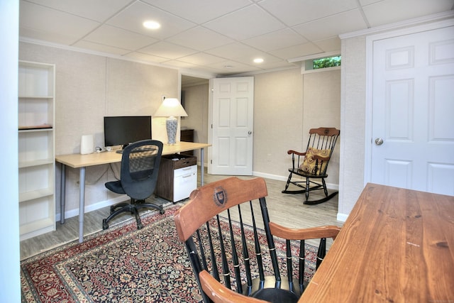 81 Grumman Hill Rd, Wilton, CT 06897 - office featuring wood finished floors and baseboards