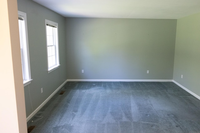 70 Wakeman Hill Rd, Sherman, CT 06784 - spare room with dark colored carpet and baseboards