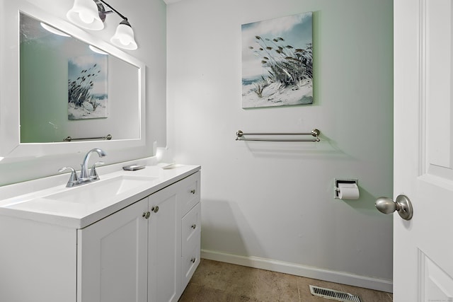 47 Currier Pl Unit 47, Cheshire, CT 06410 - bathroom with vanity and baseboards