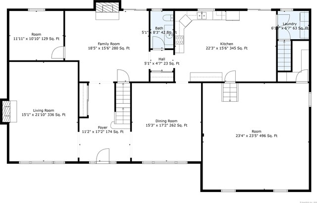 48 Lafayette Dr, Trumbull, CT 06611 - room layout