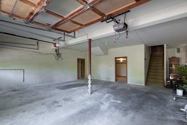 48 Lafayette Dr, Trumbull, CT 06611 - garage featuring a garage door opener