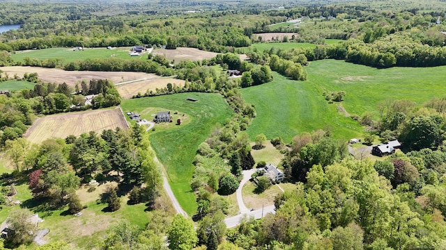 101 Child Hill Rd, Woodstock, CT 06281 - aerial view of property's location featuring rural landscape