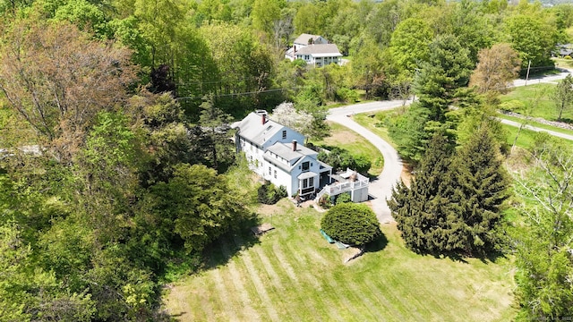101 Child Hill Rd, Woodstock, CT 06281 - aerial view of property and surrounding area