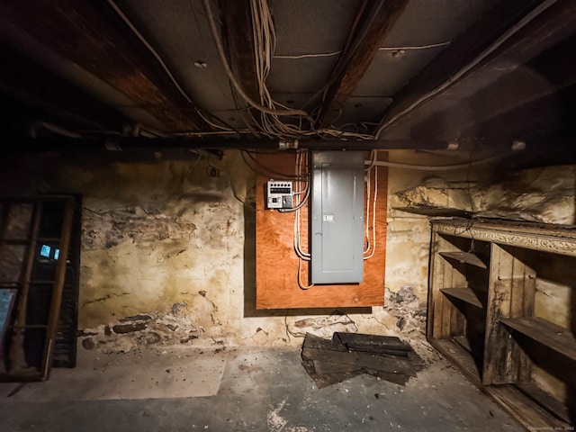 101 Child Hill Rd, Woodstock, CT 06281 - unfinished basement featuring electric panel