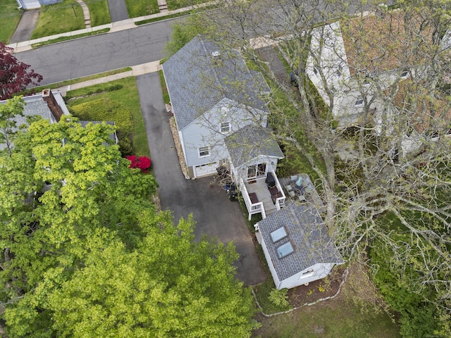 101 White Ave, West Hartford, CT 06119 - view from above of property